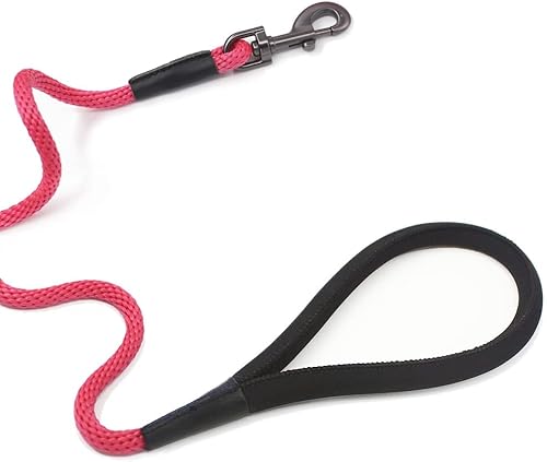 Miniatura 10 de Correa larga para perro, correa de control de obediencia, entrenamiento de agilidad para cachorros, cable de control de plomo de 15 pies, 30 pies,