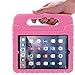 BUDDIBOX iPad Mini Case, [EVA Series] Shock Resistant [Kids Safe][Stand Feature] Carrying Case for Apple Mini iPad 1/2 / 3/4 and Retina, (Pink)