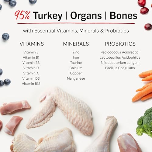 Stella & Chewy's Freeze-Dried Raw Tantalizing Turkey Meal Mixers- Dog Food Topper and Mixer - Made with 95% Cage-Free Turkey, Organs & Bone - Perfect for Picky Eaters - Grain-Free - 3.5 oz - image 8