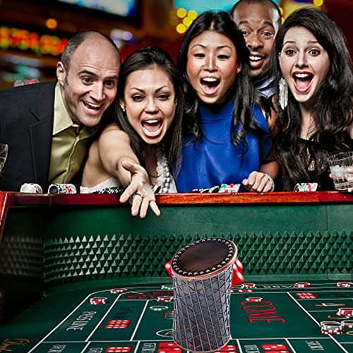 Cabilock Dice Cup Dice Games Dice Shaker Cup Novelty Dice Cup Shaker Cups: Dice #TOP6