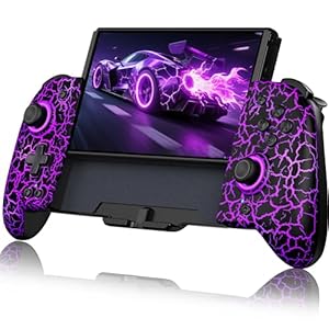 NealGamefy Switch Controllers,Wireless Switch Pro Controller for Nintendo Switch/OLED Controller,Upgrade Full-Size Ergonomic One Piece Handheld Controller with Programmable,TURBO,Vibration