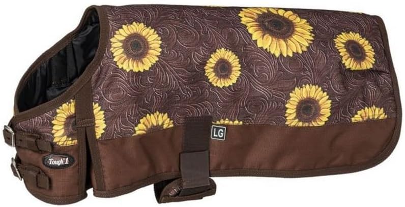 Tough 1 1200D Print Dog Blanket Small Sunflower
