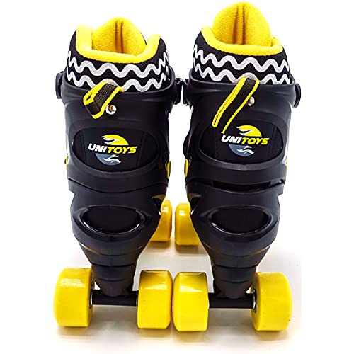 Uni Toys 1489 - Kit Patins Roller, tam 30-33, Preto