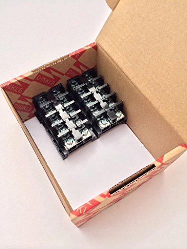 Dinkle Dkb30 Din Rail Terminal Block Screw Type Ul 600V 30A 10-22Awg, Pack Of 50 #TOP20
