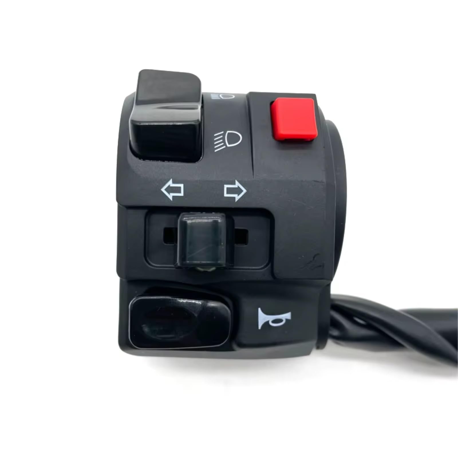 Controllo Manubrio Interruttore Moto Da 22mm Per Pulsante Clacson Universale Indicatori Di Direzione Pulsanti Avvio Luce Fendinebbia Elettrici Comando Manubrio(1pcs left)