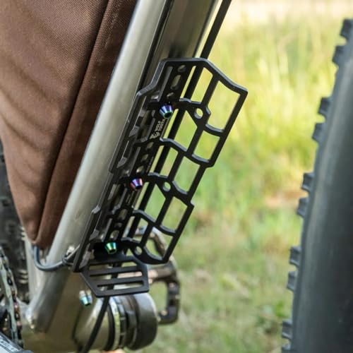 Morse Cage Cargo Wolf Tooth en alu léger avec sangles de fixation ajustables