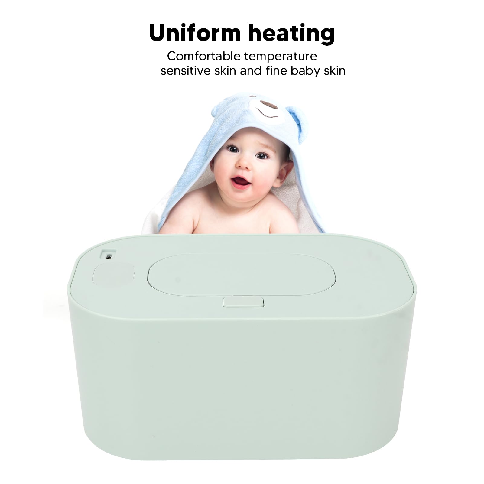 Chauffe-lingettes, Chauffe-lingettes pour bébé Thermostat Température USB Chauffe-lingettes Portable pour une Utilisation en Extérieur