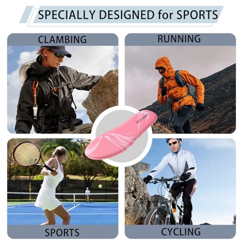 Image of Memory Foam Shoe Inserts for Women Men, Cushion Insoles for Work Boots Sneakers Flats,Comfort Soles Design for Foot Pain Relief,Black EU46
