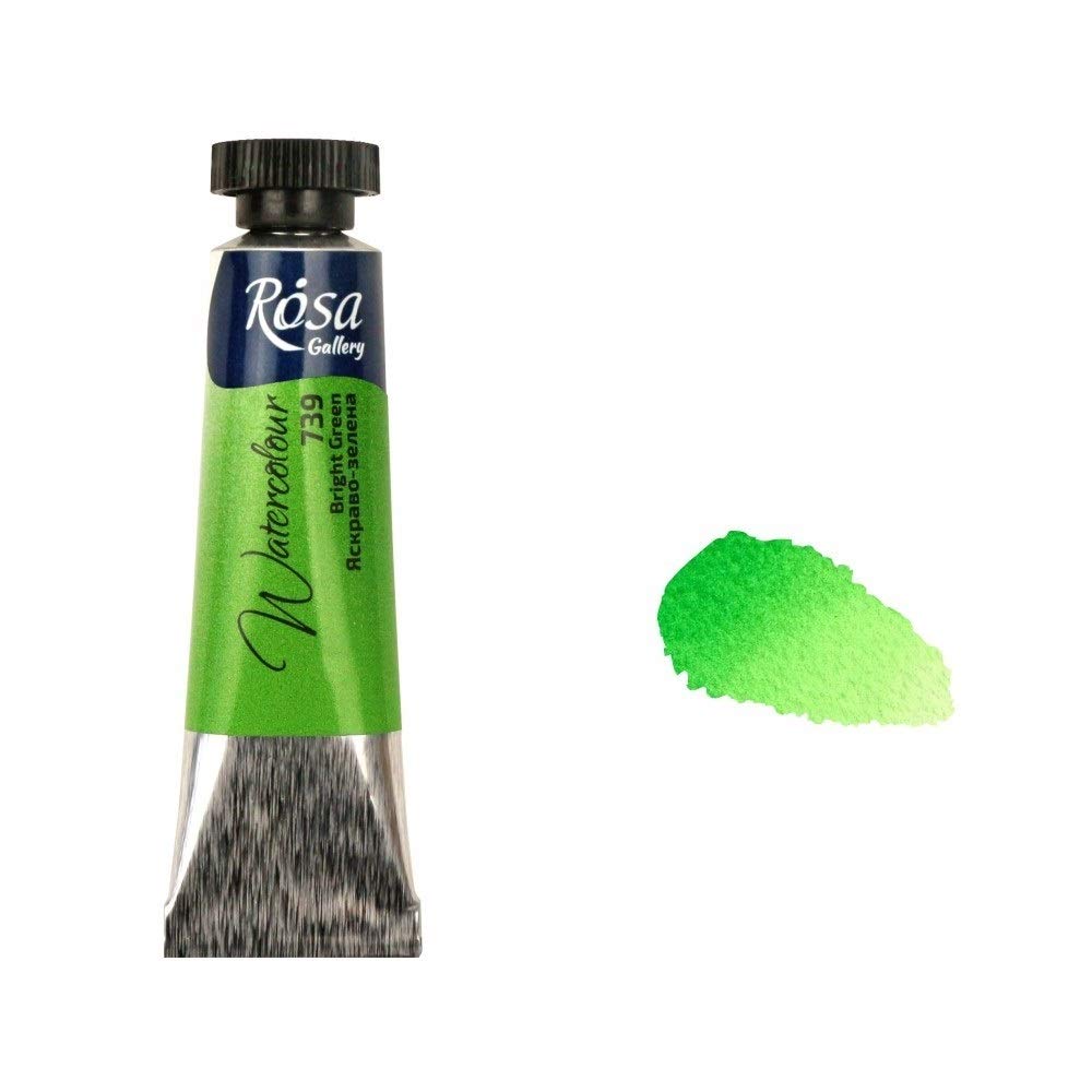 Rosa 10ml Watercolour Tube - Bright Green