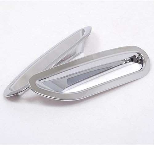 Miniatura 2 de MadLoN Cubierta de luz antiniebla para Nissan x-Trail Rogue 2014-2017, decoración de marco de luz antiniebla delantera y trasera, cubierta de luz