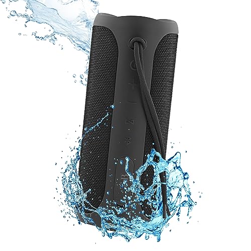 Enceinte Waterproof TWS T'nB XPLORE Plus Noir | Son stéréo 30W compact et puissant pour extérieur