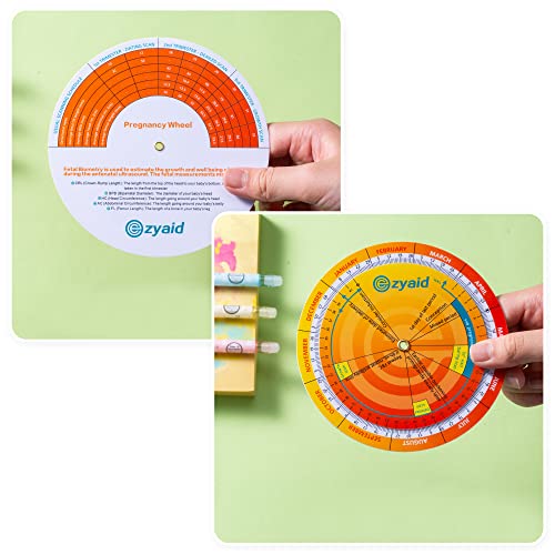 pregnancy wheel due date ob-gyn calculator with crl bpd hc ac and fl guide edc wheel for pregnant womenhealthcare providers