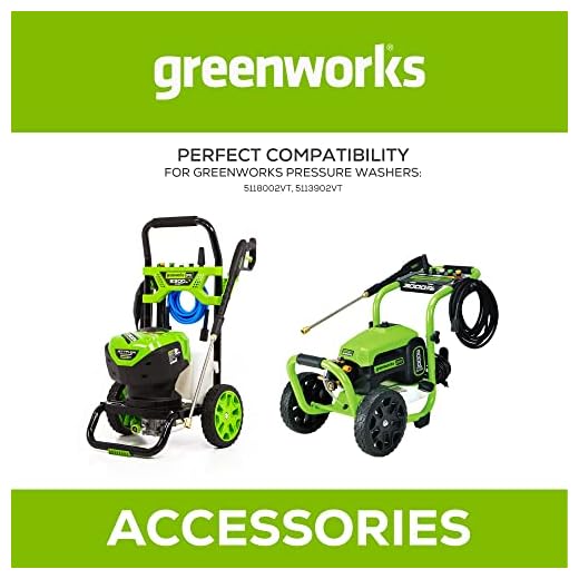 Greenworks 15-Inch Surface Cleaner & Foam Cannon