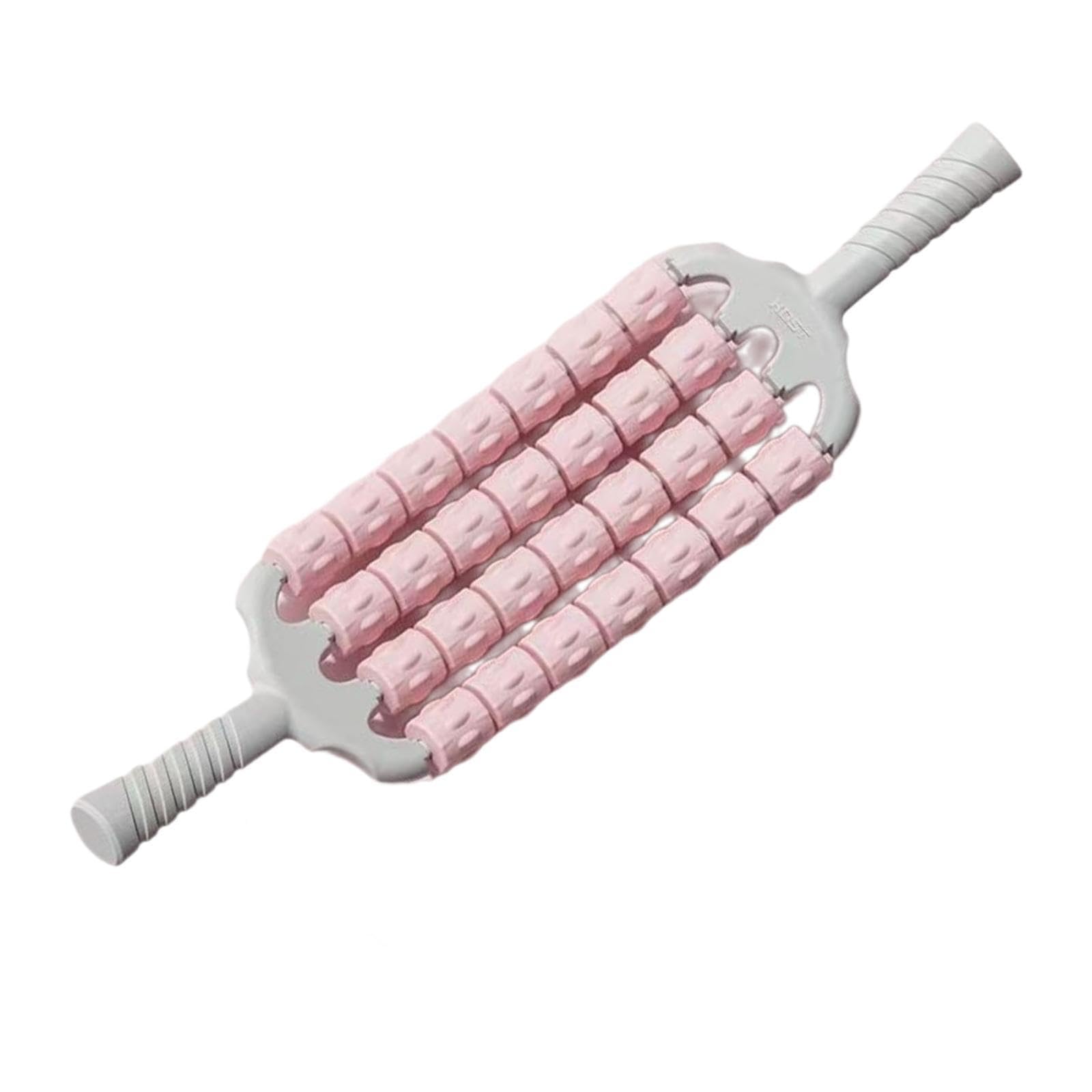Bnf® Massage Roller Deep Tissue Massage Manual Bendable for Workout Training Legs Pink|Sporting Goods|Fitness Running & Yoga|Fitness Equipment & Gear|Foam Rollers-image-35