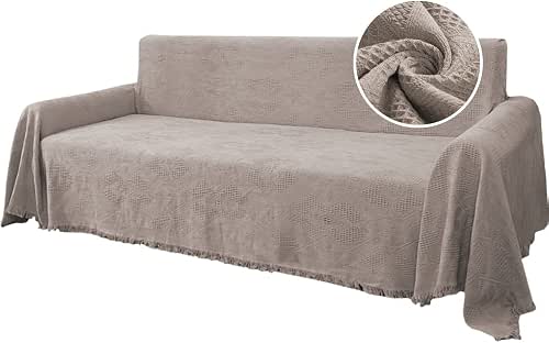 H.VERSAILTEX Cotton Sofa Covers Couch Cover Sofa Slipcover for Most