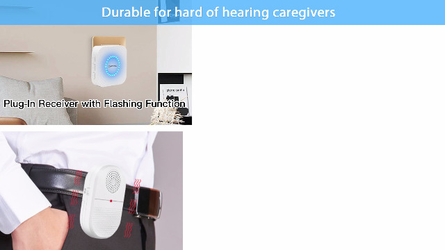 Amazon.com: CallToU Wireless Caregiver Pager Waterproof Call Button  Vibration Call Bell for Elderly at Home Disabled Patient Elderly Monitoring  Nurse Calling 2 SOS Panic Buttons/Transmitters 500FT 2 Receivers : Office  Products