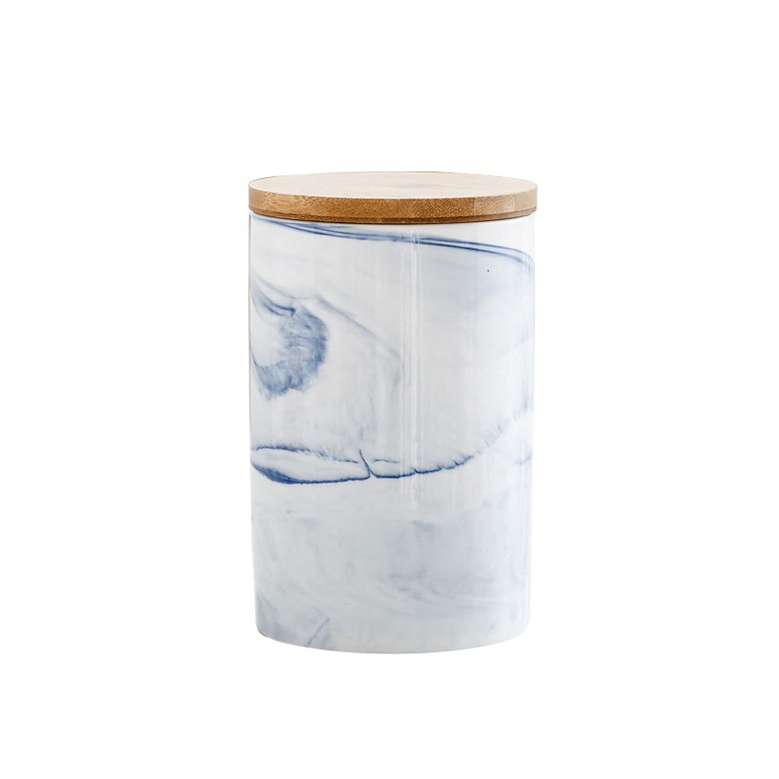 QINGGANGLING999 Kaffeedosen Keramische Kaffee-Glas-Multifunktionsglas-Bonbons Kaffee-Tee-Speicher-Flasche-Küchen-Lebensmittel-Behälter-Gefängnissen Kaffeedose Luftdicht (Color : B)
