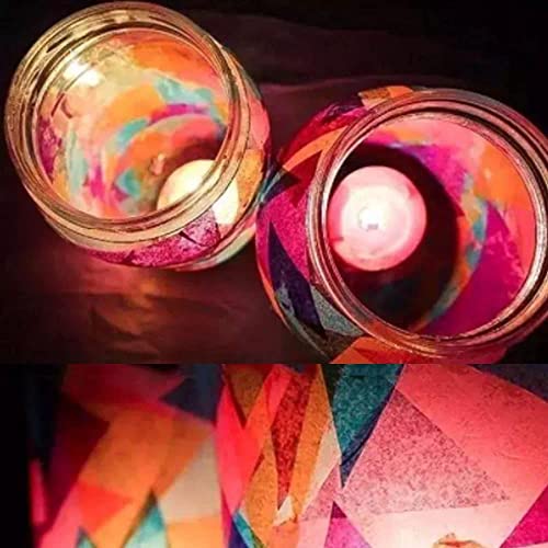 Firstop 3000Pcs 2In Tissue Paper Squares, 30 Assorted Colors Art Rainbow Tissue Paper Tissue Mosaic Squares For Diy Arts Craft Classroom Activities #TOP5