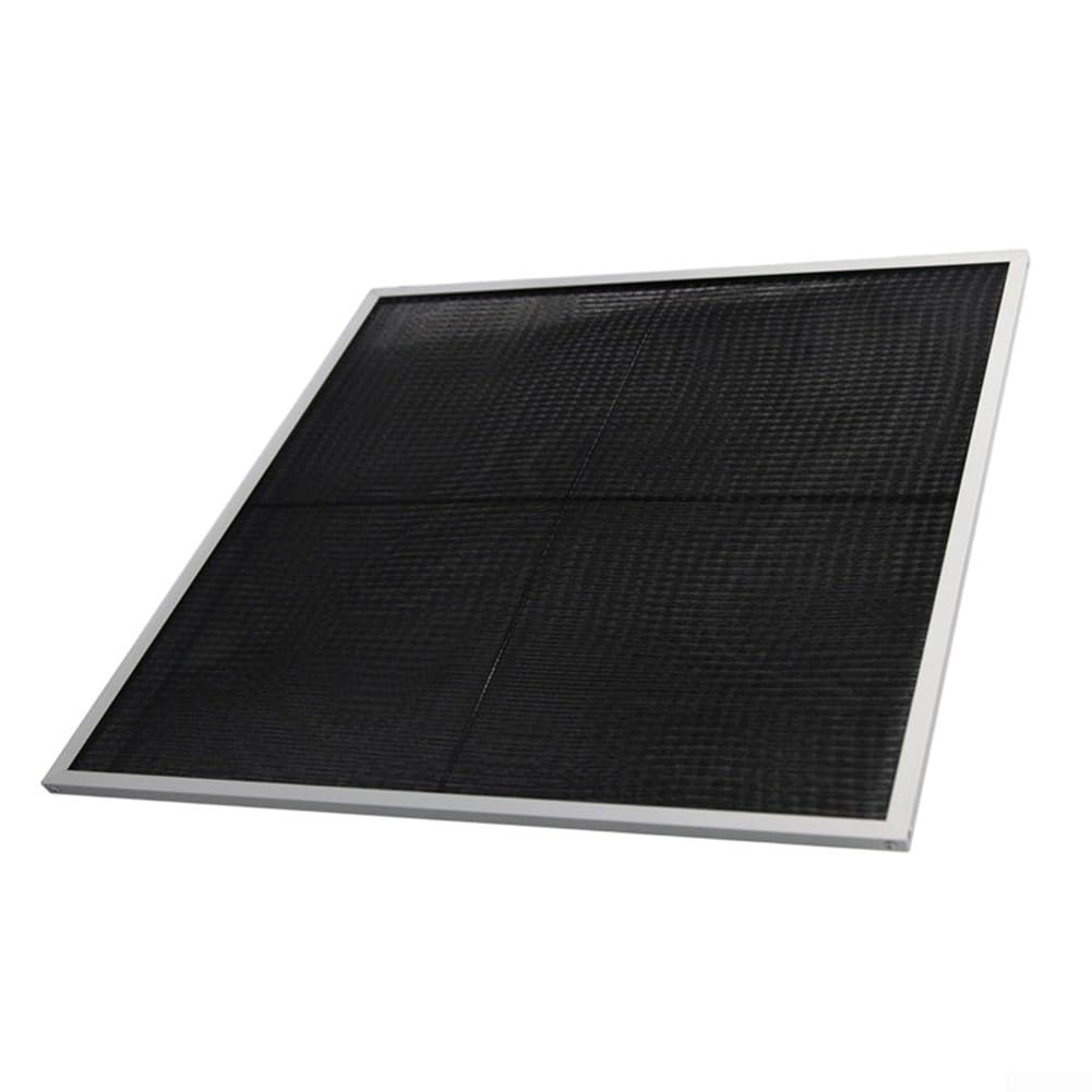 Pantalla de filtro de aire acondicionado de nailon grueso, malla a prueba de prefiltro para sistema de ventilación de unidad de CA Material del filtro de aire (5 mm)