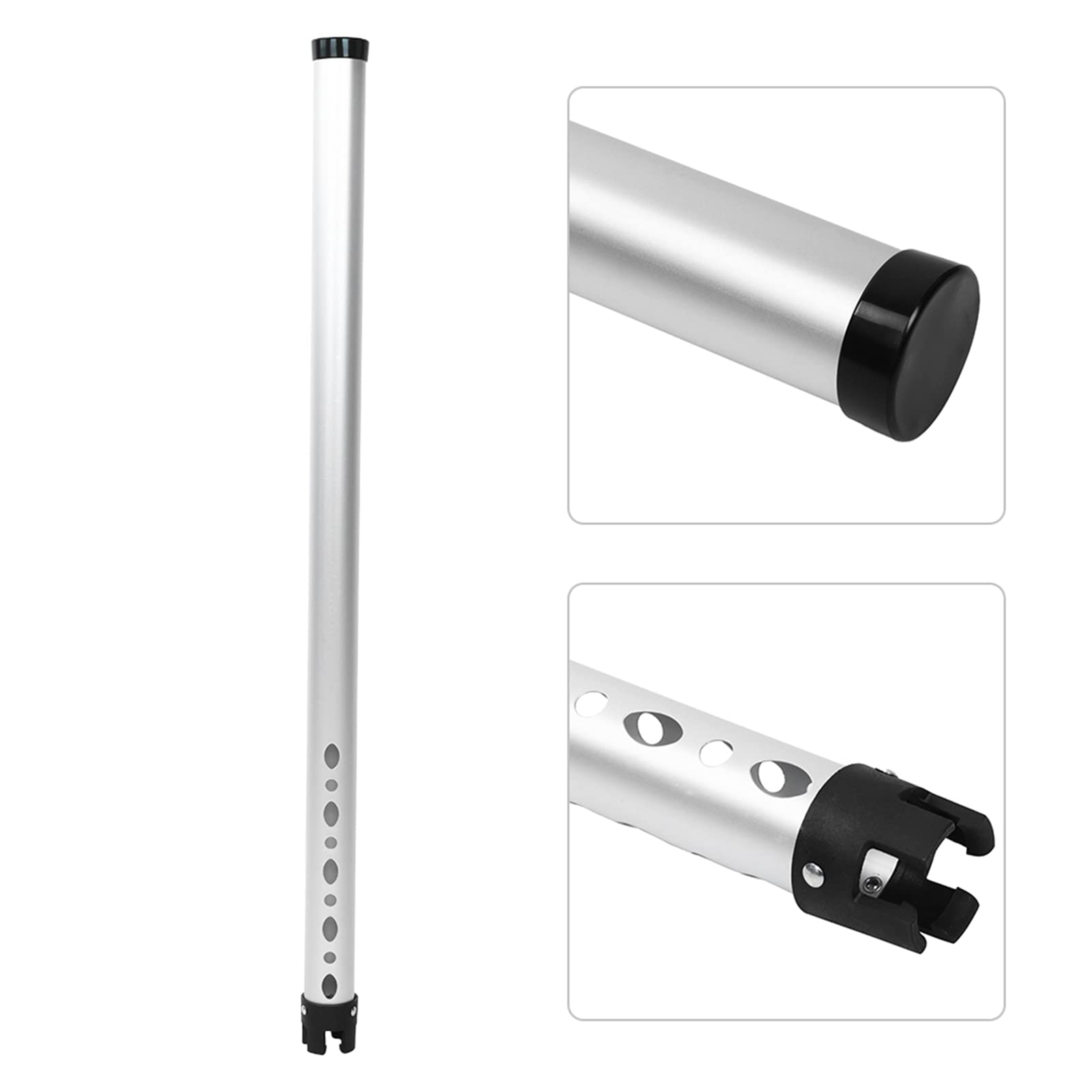 Strumento per Raccogliere Palline da in Lega di Alluminio, Durevole e Conveniente per i Golfisti, Contiene 23 Palline 98x5,5 Cm