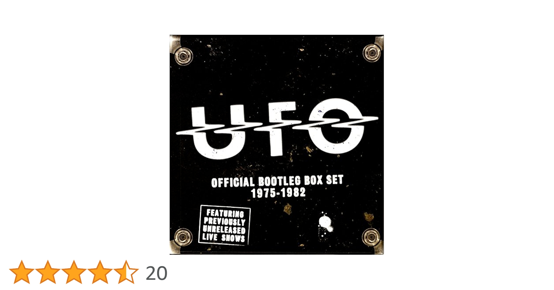 UFO・マイケルシェンカー・Official Bootleg Box Set Schenker