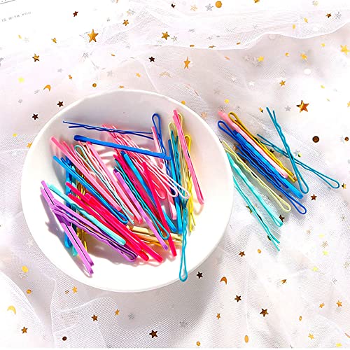 150 Pcs 2.2 Inch Mix Colorful Bobby Pin For Girls Women, Hair Pins With Cute Box, Colored Bobby Pins For Hair, Bobby Hair Pins Great For All Hair Types #TOP5