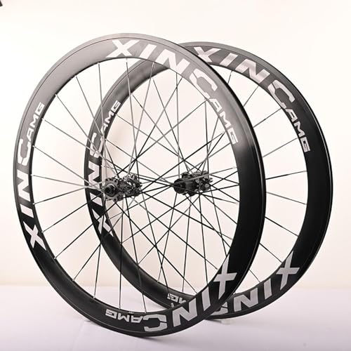 Corpo liberi compatibile: 120 denti, 6 tacche, 2 denti, lega di alluminio 7075. Adatto per cassette a 7/8/9/10/11/12 velocità. Peso ruota anteriore e posteriore (40 mm): 2050 g. Peso ruota anteriore e posteriore (50 mm): 2250 g.