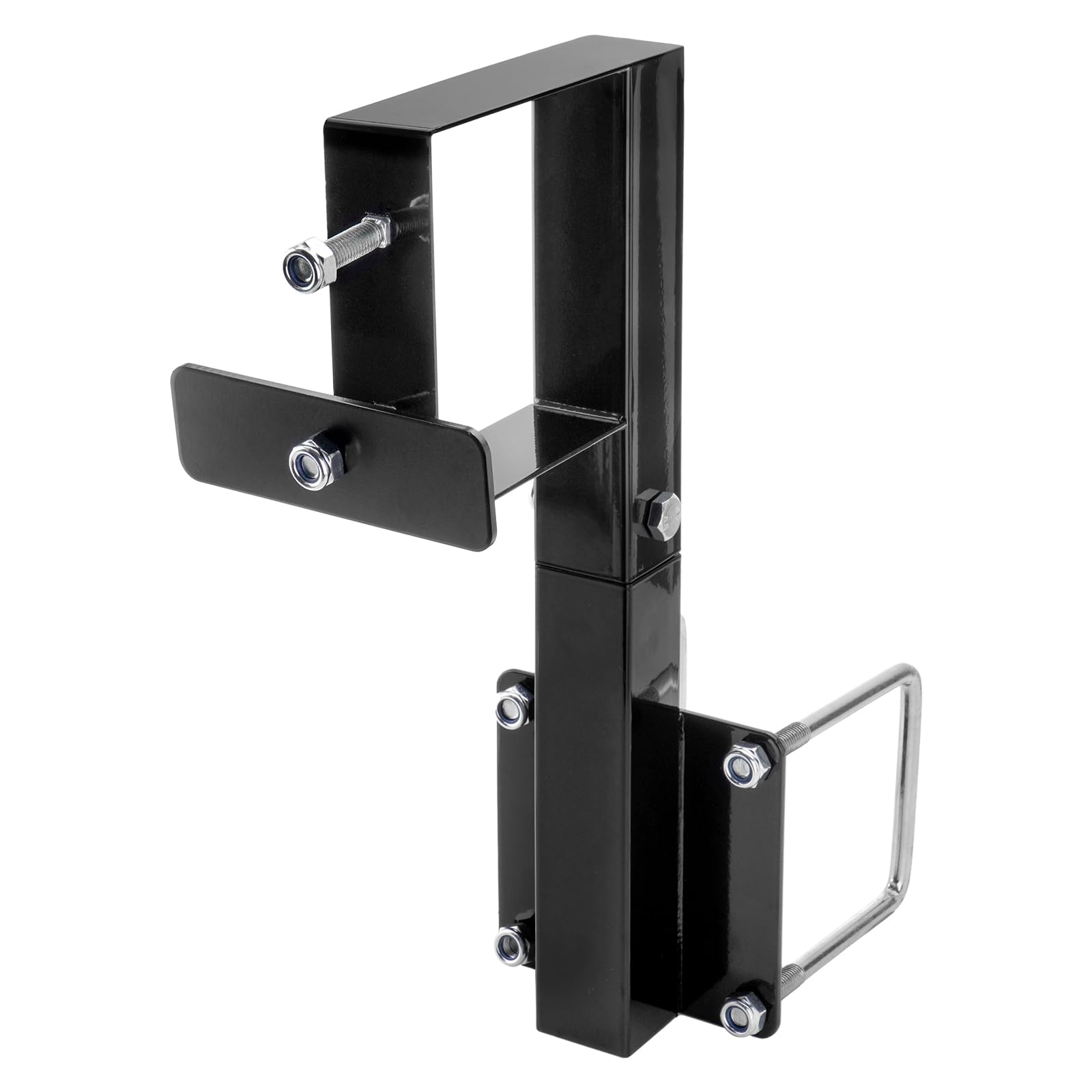 Photo 1 of SPARKWHIZ Spare Tire Carrier Holder for 4" Square Bumpers, Trailer RV Bumper Spare Tire Mount, Fits 15" & 16" Wheels