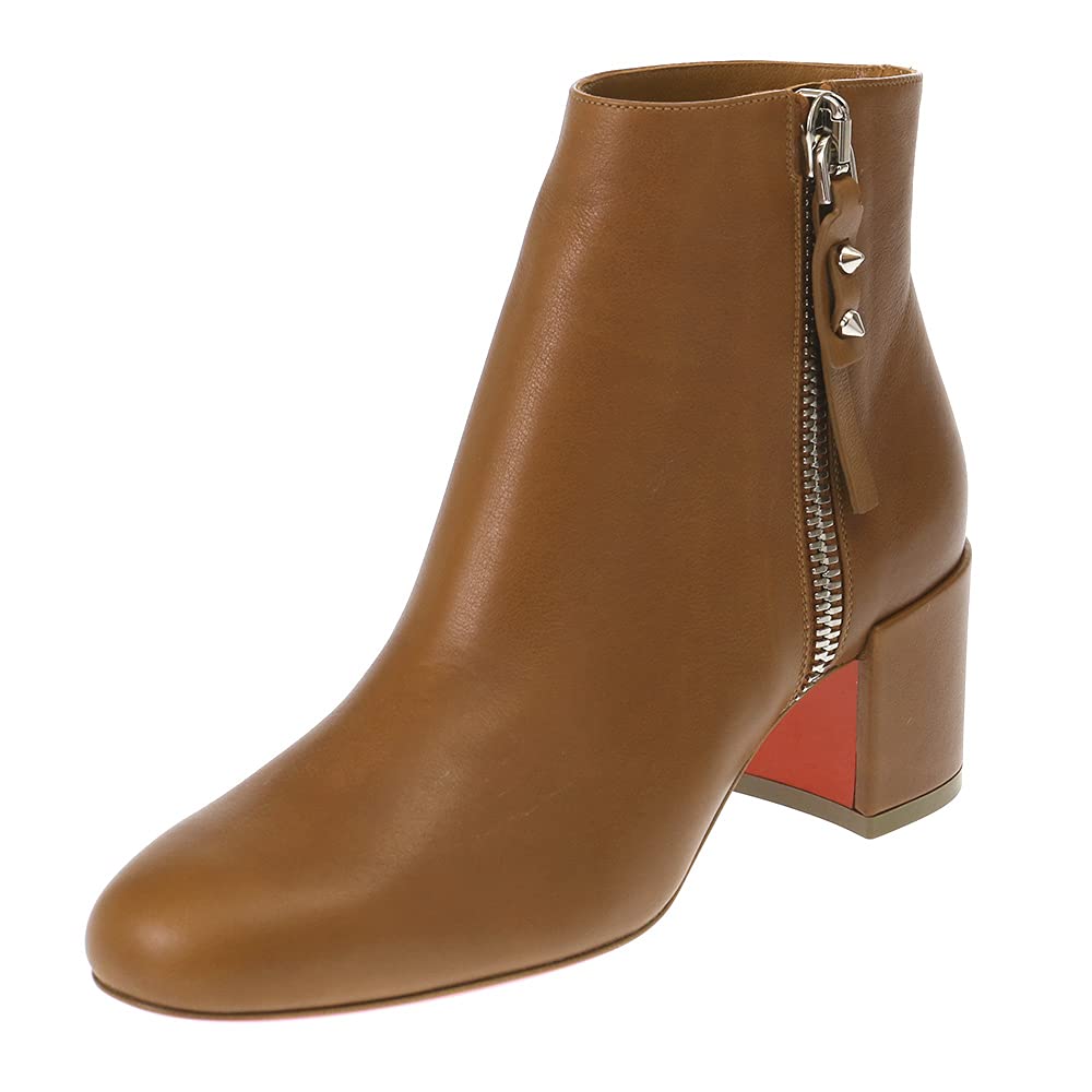 Christian Louboutin [Christian Louboutin] [クリスチャンルブタン] ショートブーツ レディース レザー 5.5cmヒール 3210271 BG71 ブラウン [並行輸入品] (measurement_23_point_5_centimet