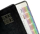 Tabbies Rainbow Noah's Ark Bible Indexing Tabs, Old & New Testaments, 80 Multi-Colored Tabs Inc 64 Books & 16 Reference Tabs (58349)
