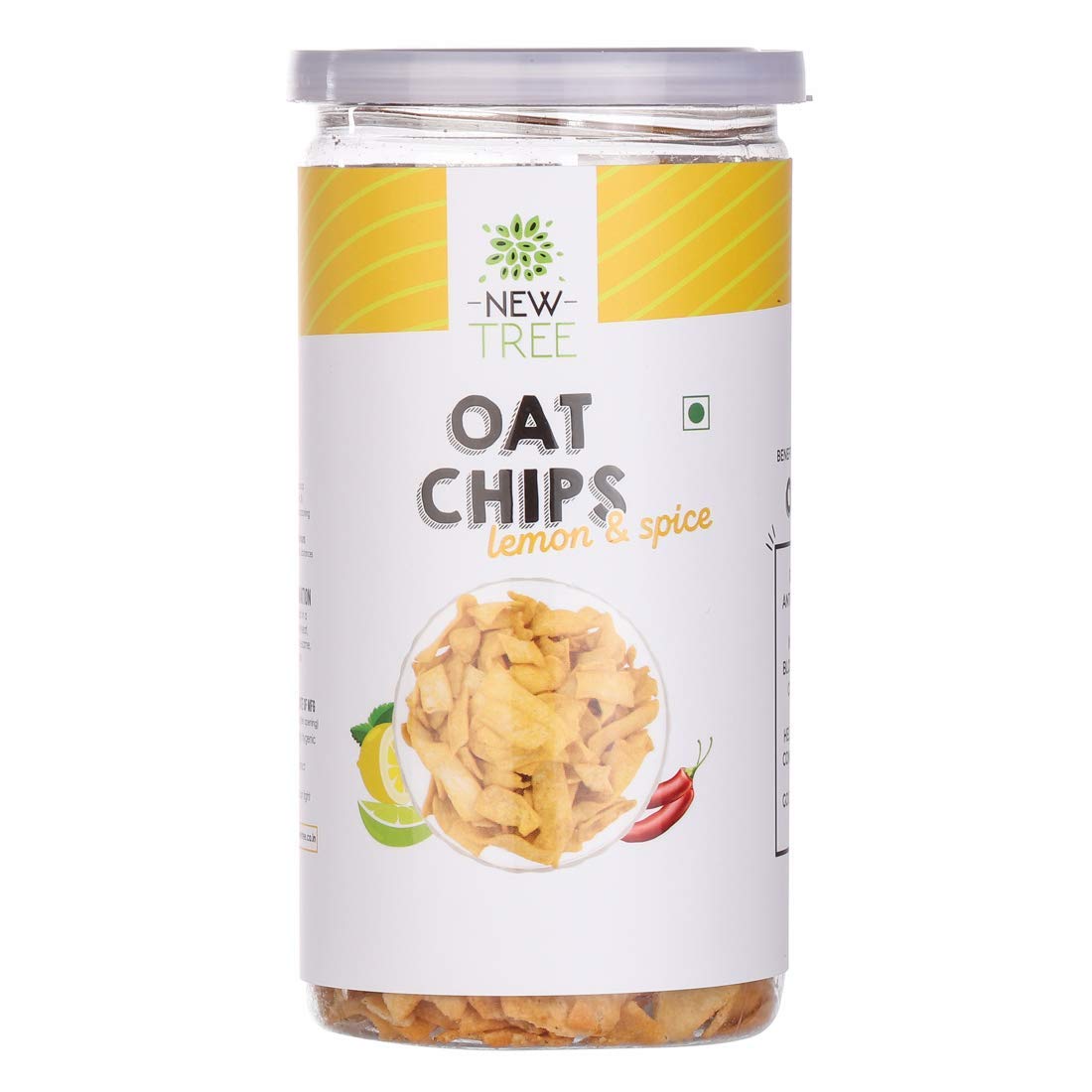New Tree Oats Chips Lemon & Spice, 150g