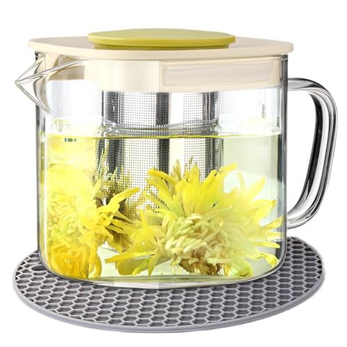 Teiera in vetro con infusore, 680 ml, 730 ml, colore Teiera in vetro con infusore, 680 ml, 730 ml, colore