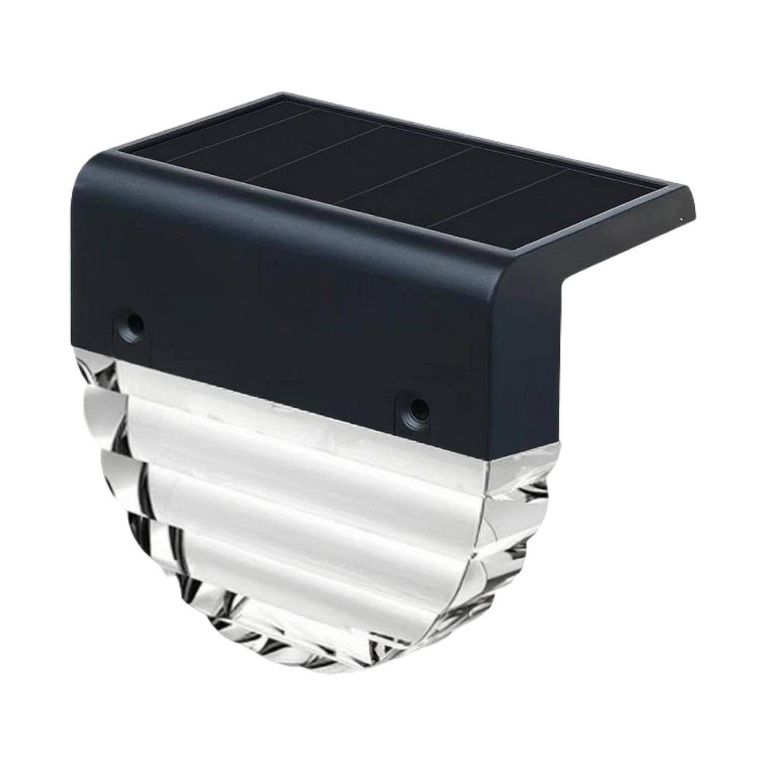 Waterproof Solar Outdoor Wall Light Color-Changing Solar Wall Light Wireless for Garden, Yard, Balcony, Fence, Semicircle-image-10
