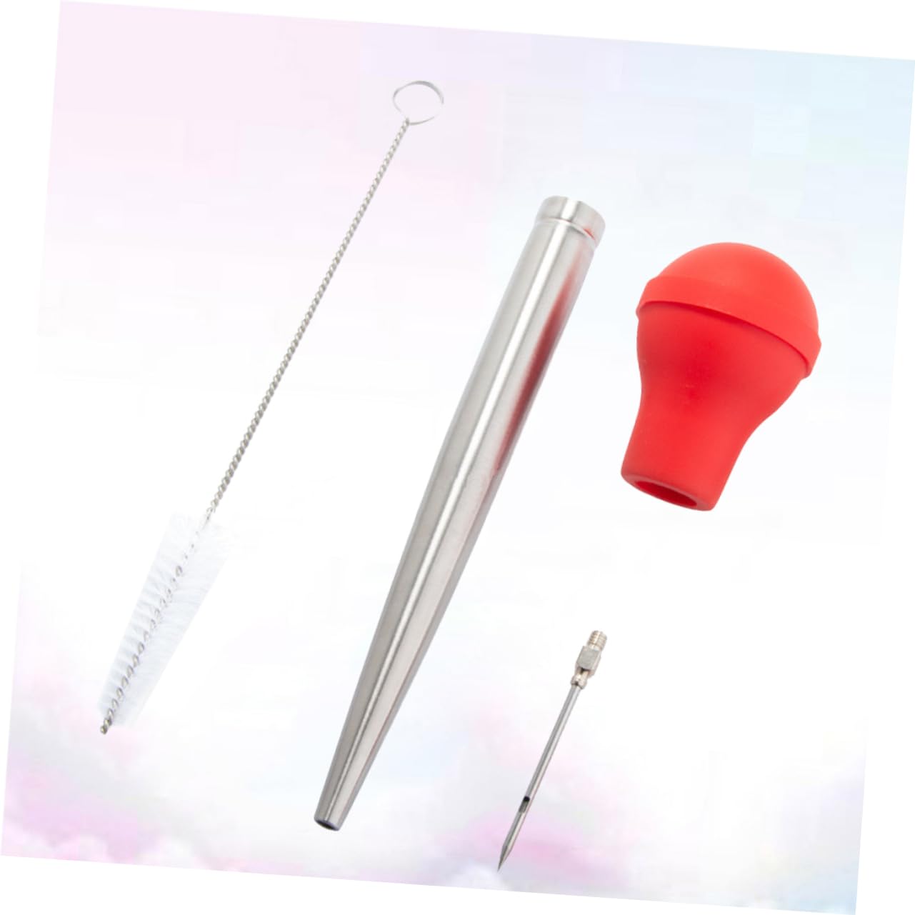 Cabilock 2sätze Turkey Baster Mit Silikonpumpe Und Reinigungsbürste Marinieren Von Für Köstliche Saucen Für Zuhause Und
