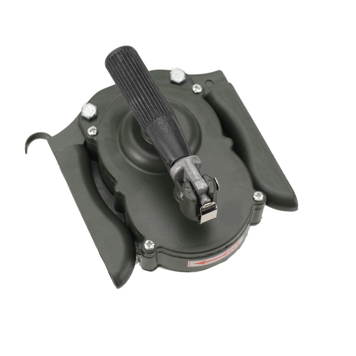 110dB Handsirene Aluminiumgehäuse Sirene, Tragbarer Handkurbel-Alarm | Einklappbar Alarmsirene Manuell Betriebenes Sirenen für Feueralarm den Heim,Grün