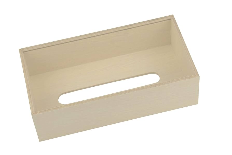 Amazon｜木製五面つづき木目ティッシュケース｜ティッシュケース