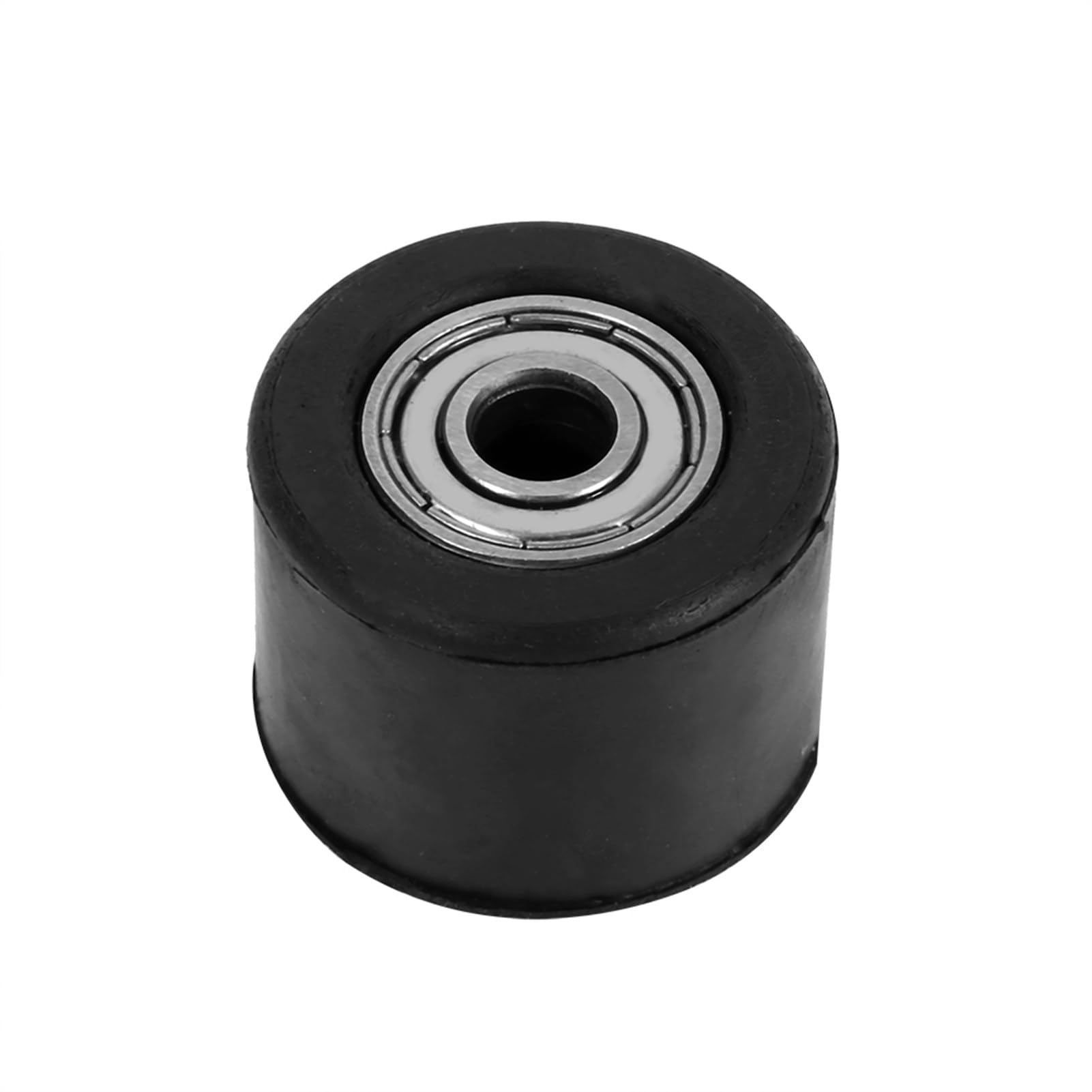 Guía del Tensor del Rodillo de Cadena,8mm Guía de Rueda de Polea Tensora de Rodillo de Cadena de Caucho Hierro,para Motocicleta Mini Bicicleta ATV