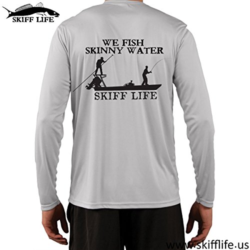 Skiff Life Performance Inshore Flats Fishing Shirt with Poling Skiff