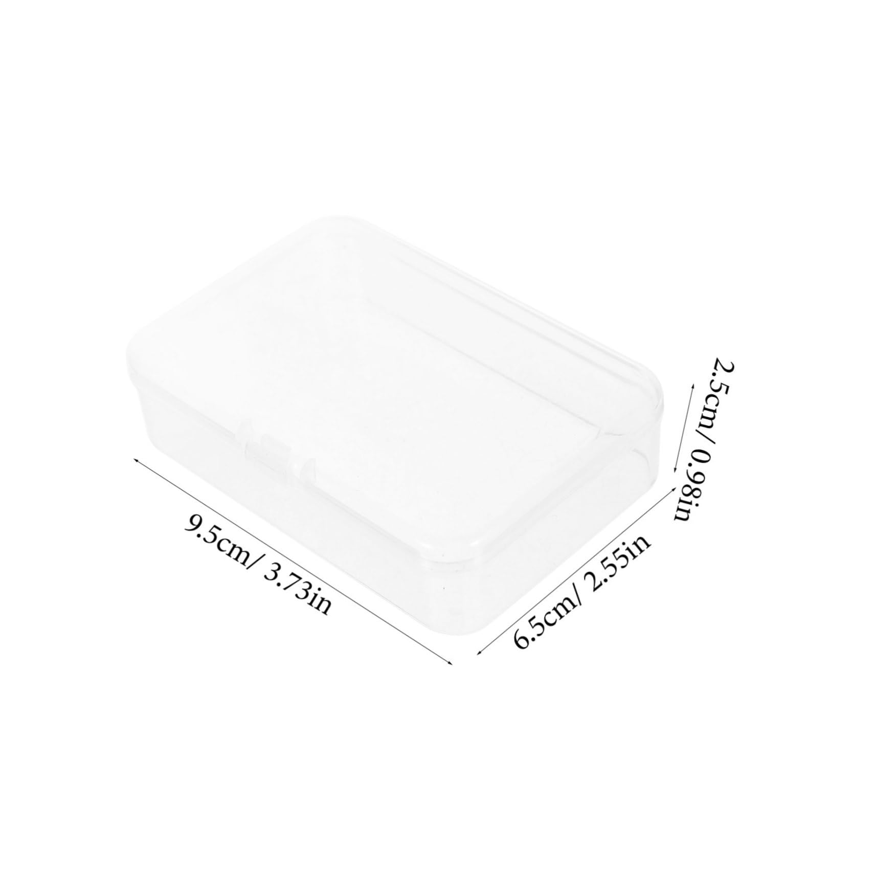 Artibetter 4 Set Scatola Di Immagazzinaggio Del Poker Mazzo Di Carte Chiaro Ponte Sottile Saltare Porta Giochi Di Carte Casi Di Carte Da Gioco Porta Della Carta Chiara Pp 10 Pezzi * 4