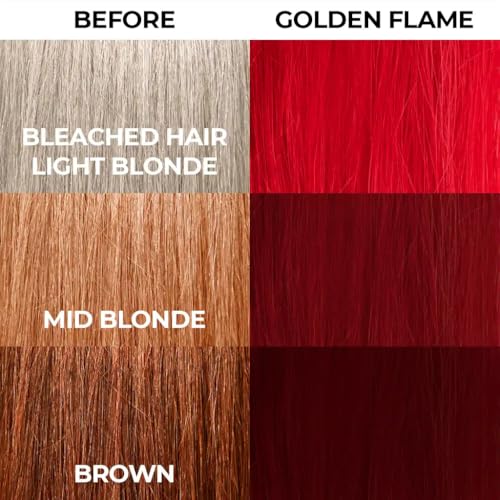 Tinte para cabello semi permanente StarGazer GOLDEN FLAME miniatura 6