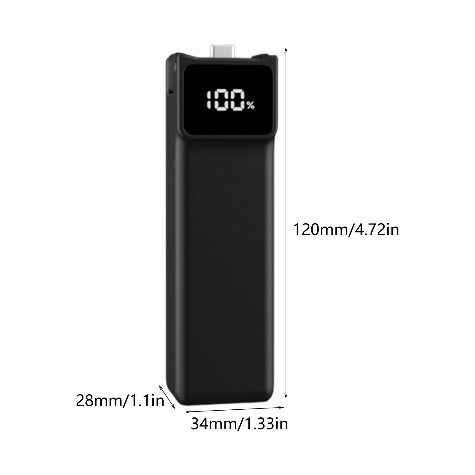 Poignées de charge intégrées dans une grande batterie, alimentation inversée et systèmes anti-secousses, poignée de batterie haute capacité