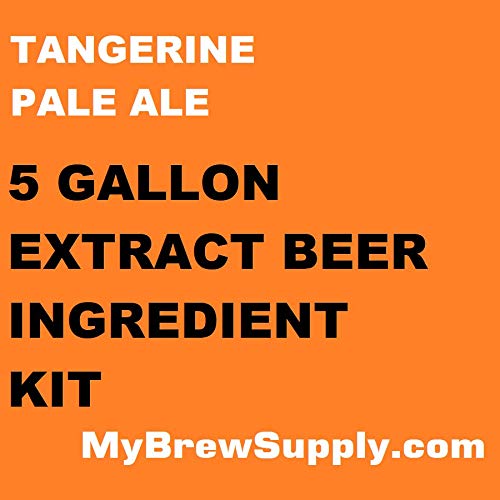 Tangerine Pale Ale Homebrew Beer Extract Ingredient Kit by My Brew Supply