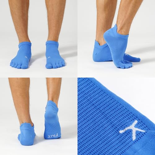 Flux Adapt Toe Socks for Men & Women - Moisture-Wicking Finger Socks for Natural Alignment - Pack of 3 Toe Socks Women & Men3