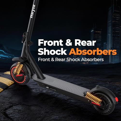 Image of Foldable Electric Scooter for Adults, 350W /500W Motor, Up to 22 MPH, 8.5 inch /10 inch /14 inch Tires, 15‑31 Miles Range, Dual Brakes E Scooter with Seat & Bag