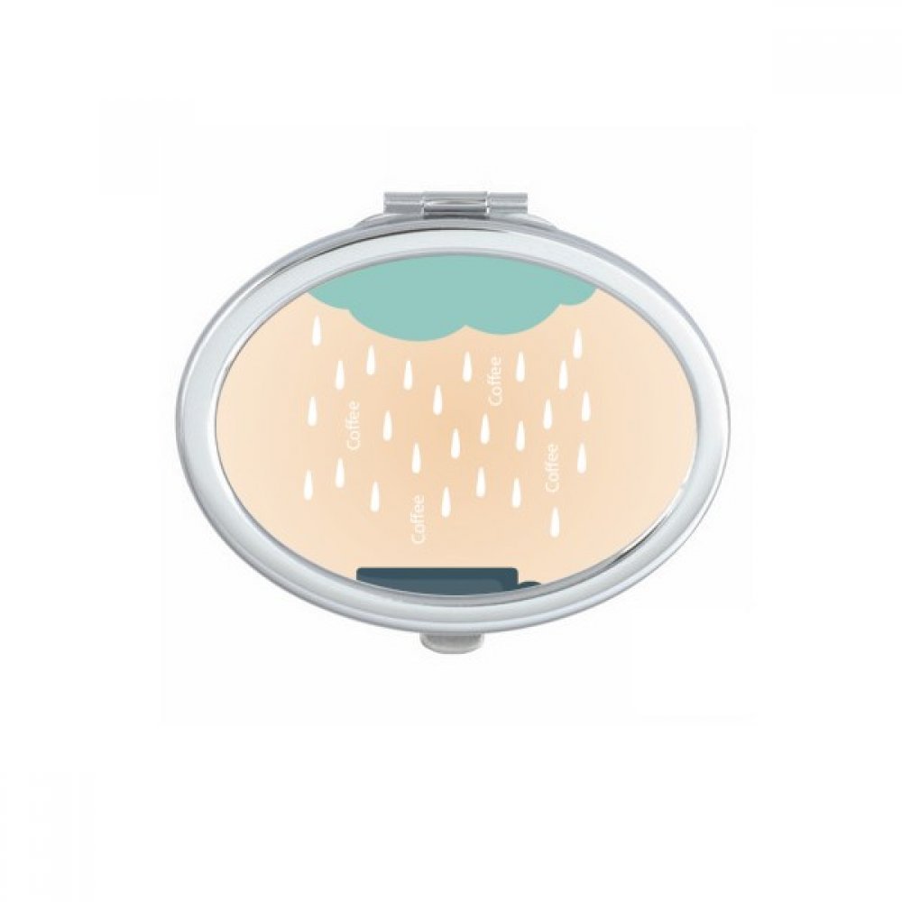 Miroir de poche nuage de pluie sourire idée cadeau mignon pour anniversaire fille