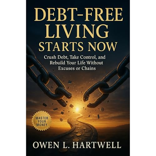 Debt-Free Living Starts Now Audiolibro Por Owen L. Hartwell arte de portada