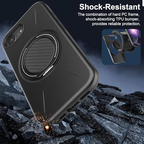 Coque iPhone 17e MagSafe antichoc béquille et protection écran intégrale - 3
