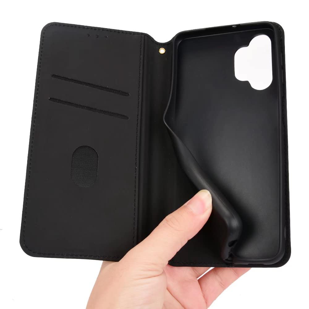 Pixfab Custodia A Portafoglio In Pelle Per Nokia C30 - Blu, Con Chiusura Magnetica, Slot Per Carte E Supporto Per Video