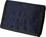 Nitro Cartera, Monedero, Billetera Unisex Adulto, ...: Billetera de triple pliegue con cierre de velcro para mayor seguridad, separación extra en el bolsillo para una visión general y un compartimento de malla para documentos como permisos de conducir o tarjetas de identificación 27 ranuras para tarjetas...