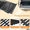BQMAX Grill Grate for Charbroil Tru-Infrared 463632320 463642316 466642416 463644220 463632520, 17 x 8 3/4 inch Cooking Grate for Charbroil 2-Burner Grill G362-0008-W1, G369-0030-W2 Replacement Parts #3